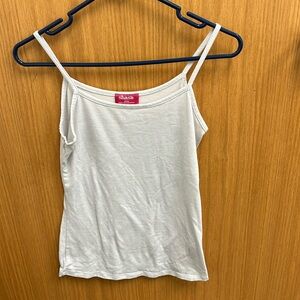 Shasa medium white cotton cami